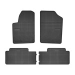 floor mats ( set, rubber, 4pc., black) CITROEN BERLINGO / BERLINGO FIRST 07.96-12.11 van